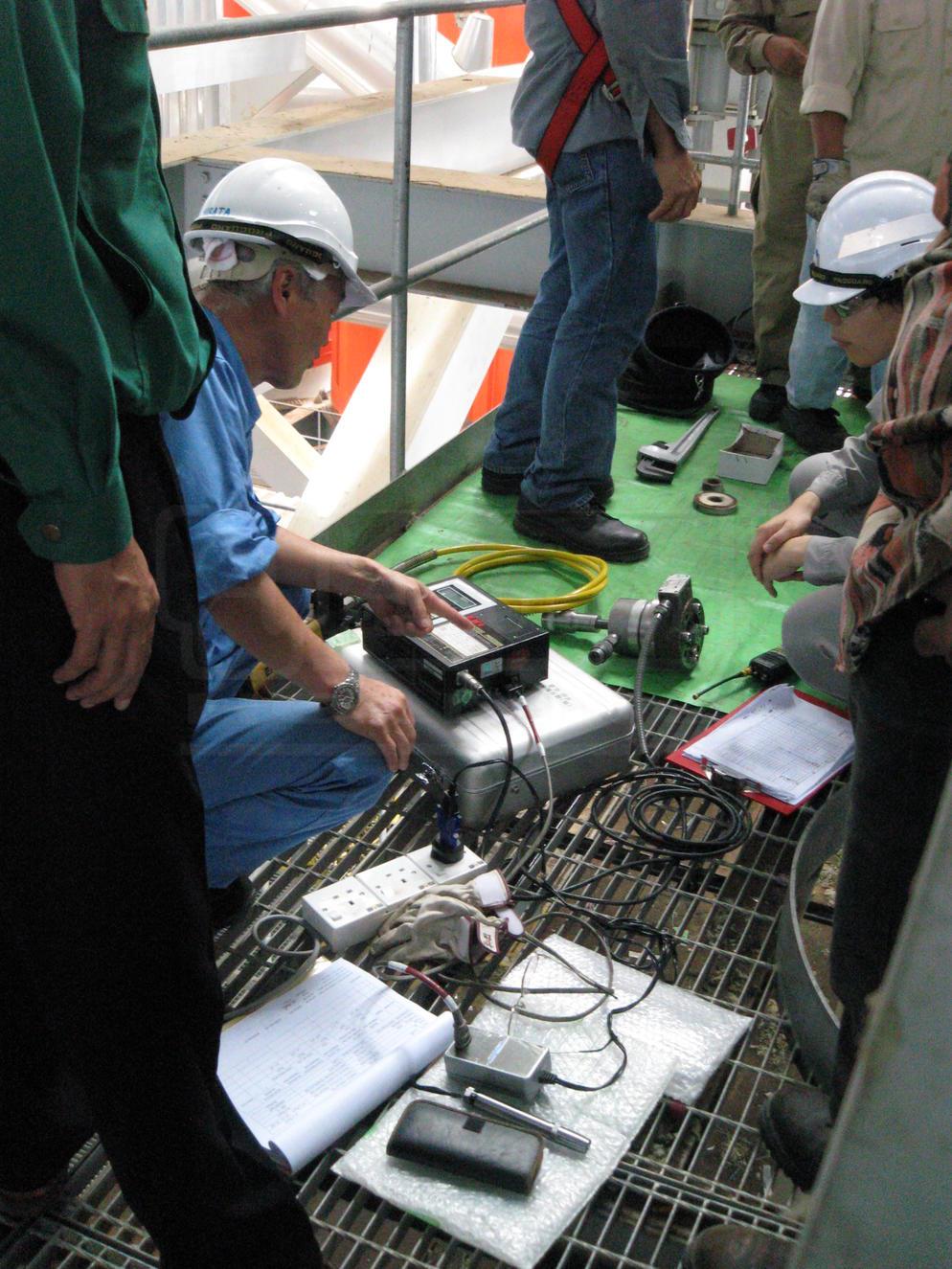 Competent on NDT and noise mapping survey